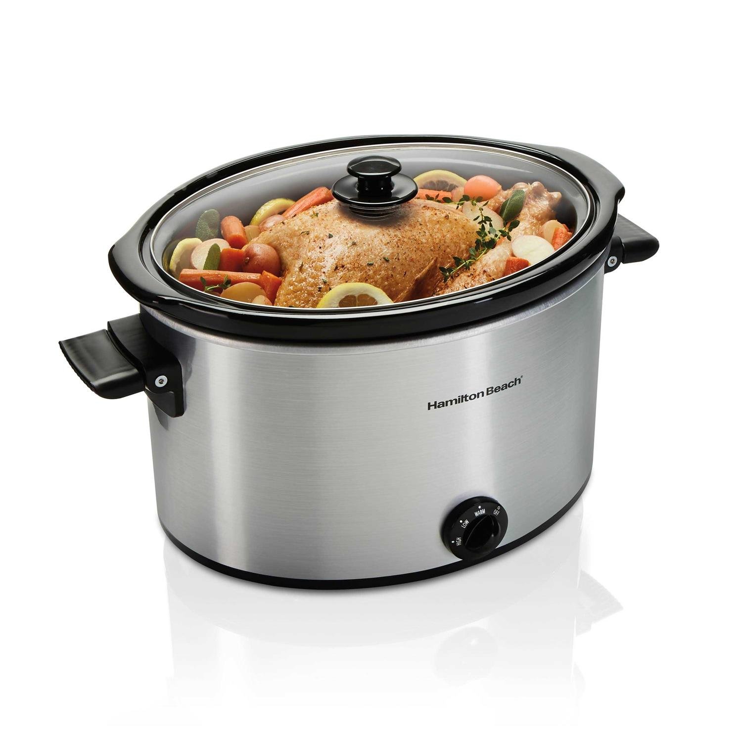 049A7894-C54D-FC8A-A5CE-A628C6D7870E.jpg 10 Quart Slow Cooker Hamilton Beach - Image 1