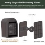 1/2 Mile Hosmart Driveway Alarm Wireless Sensor System & Driveway Sensor Alert System Weatherproof Security Outdoor Motion Sensor & Detector - Image 5