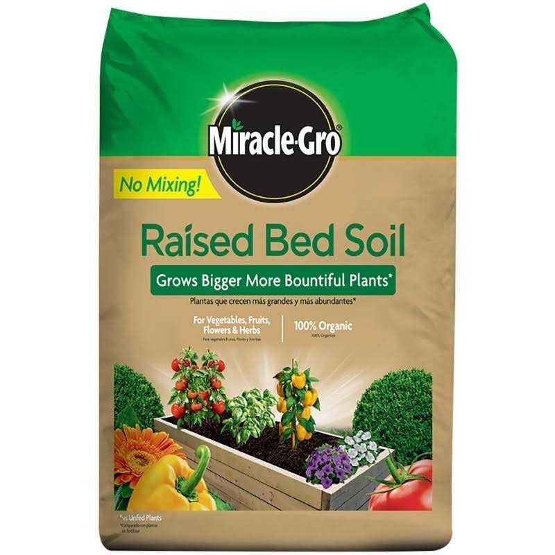 0BCDE520-9B83-8FB9-8F83-7C08B5A486ED.jpg Miracle Gro Raised Bed Soil 1.5 cu. ft - Image 1