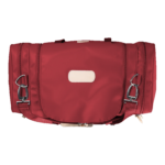 Jon Hart Medium Square Duffle | Red Coated Canvas - Image 3