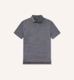 Newcastle Stripe Featherlight Polo- Washed Lunar - Image 3