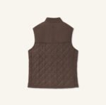 Lawrence Quilted Vest / Stone Brown - Image 2
