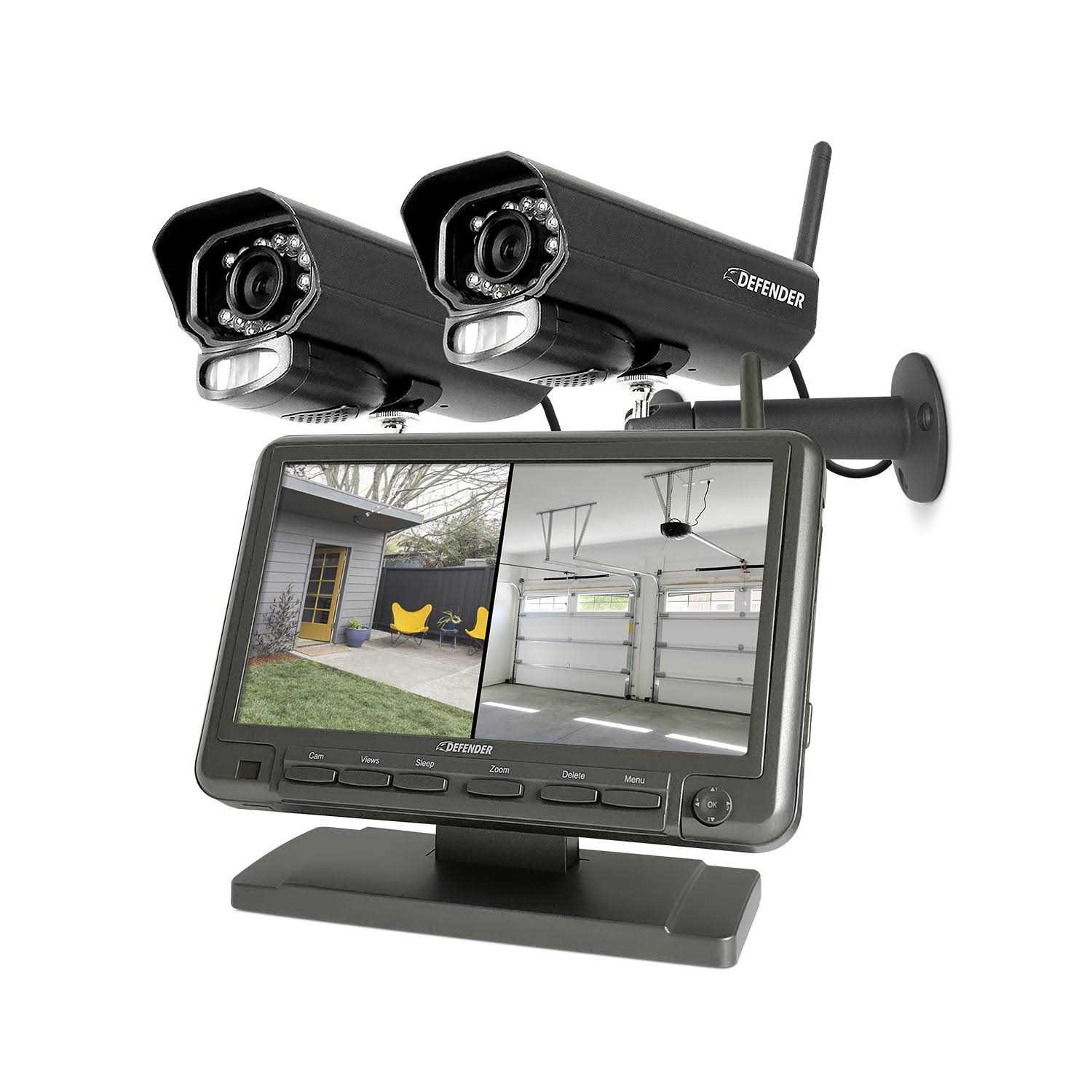 2D391036-D4D0-72A6-3330-AD9497D83E18.jpg Defender PhoenixM2 Non Wi-Fi. Plug-in Power. Security Camera System with 7 Display Monitor - Image 1