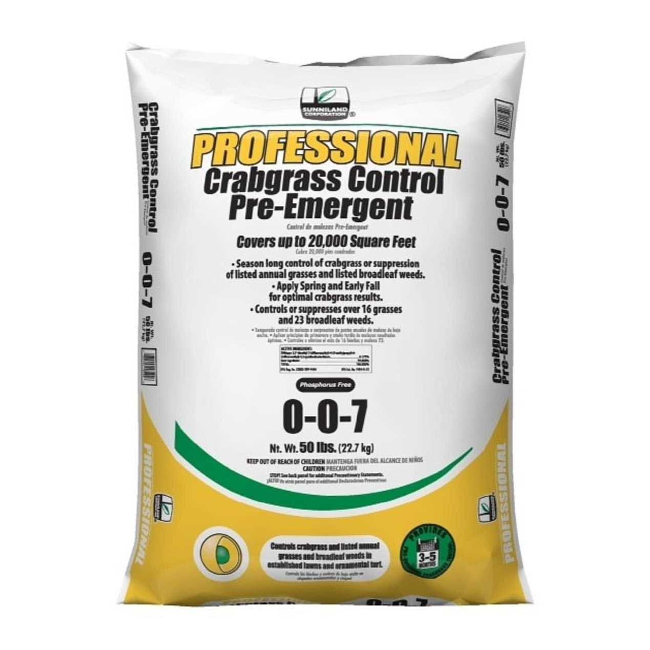 2F2C3411-F26D-6DF1-7543-977188C689C2.jpg Sunniland Crabgrass Control Pre-emergent 119501 - Image 1