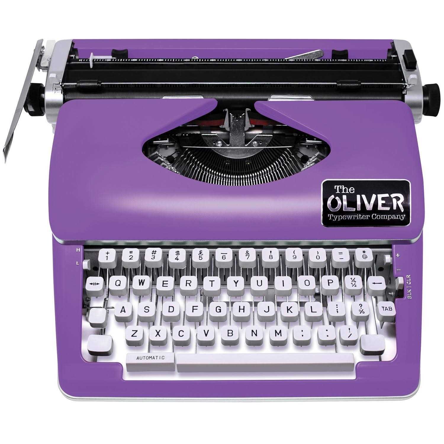 37482E96-C4AA-B96E-2311-1838D2D51511.jpg The Oliver Typewriter Company Timeless Manual Typewriter - Image 1