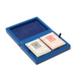 Paige Poker Card Set | Blue Ostrich