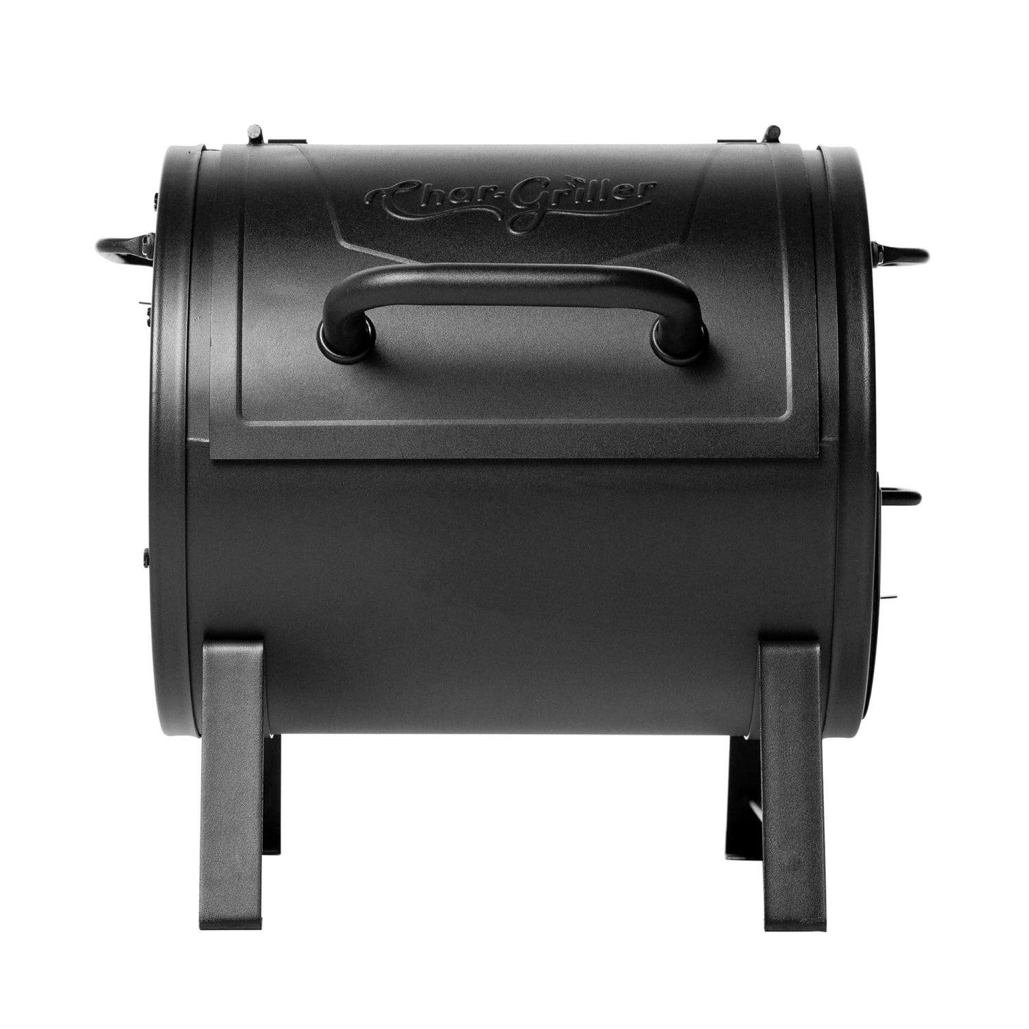396B2A82-C5EC-F602-747E-D9492C17E6EE.jpg Char-Griller Portable Charcoal Grill and Side Fire Box 17-in W 52424 - Image 1