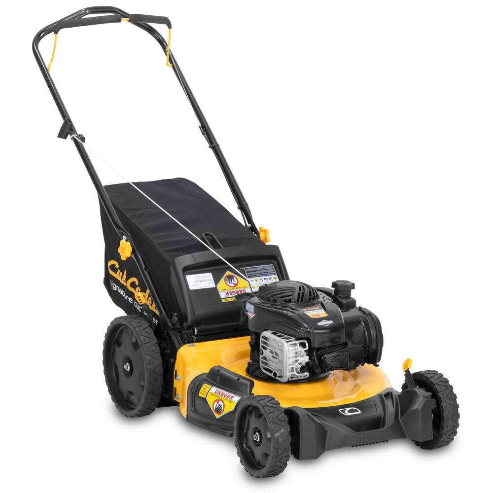 3A9DE77A-470B-800C-0E98-996F9F7867E3.jpg Cub Cadet 21 in. 140cc Briggs And Stratton Engine 3-in-1 Gas Walk Behind Push Lawn Mower - Image 1