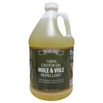 Nature’s Mace Mole & Vole Repellent 1 Gallon Pure Castor Oil Concentrate Covers up to 20,000 Sq Ft