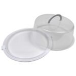 Sure Fresh Reusable Plastic Cake Container with Lid