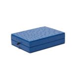 Paige Poker Card Set | Blue Ostrich - Image 2