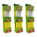 Arrow Home Products Arrow Dish Wand Sponge Refills 6 Pack Replacement Sponge Heads for Dish Wand