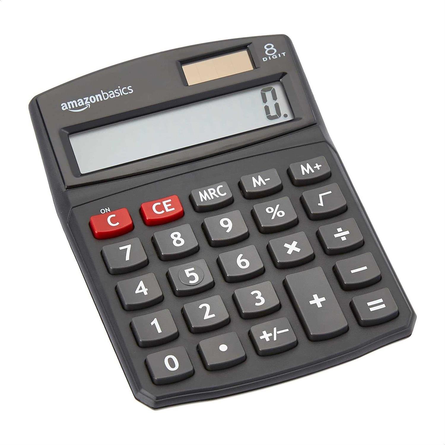 4ACF6FAC-9A19-9B28-587D-5D3FACAE24E6.jpg Amazon Basics Lcd 8-Digit Desktop Calculator - Image 1