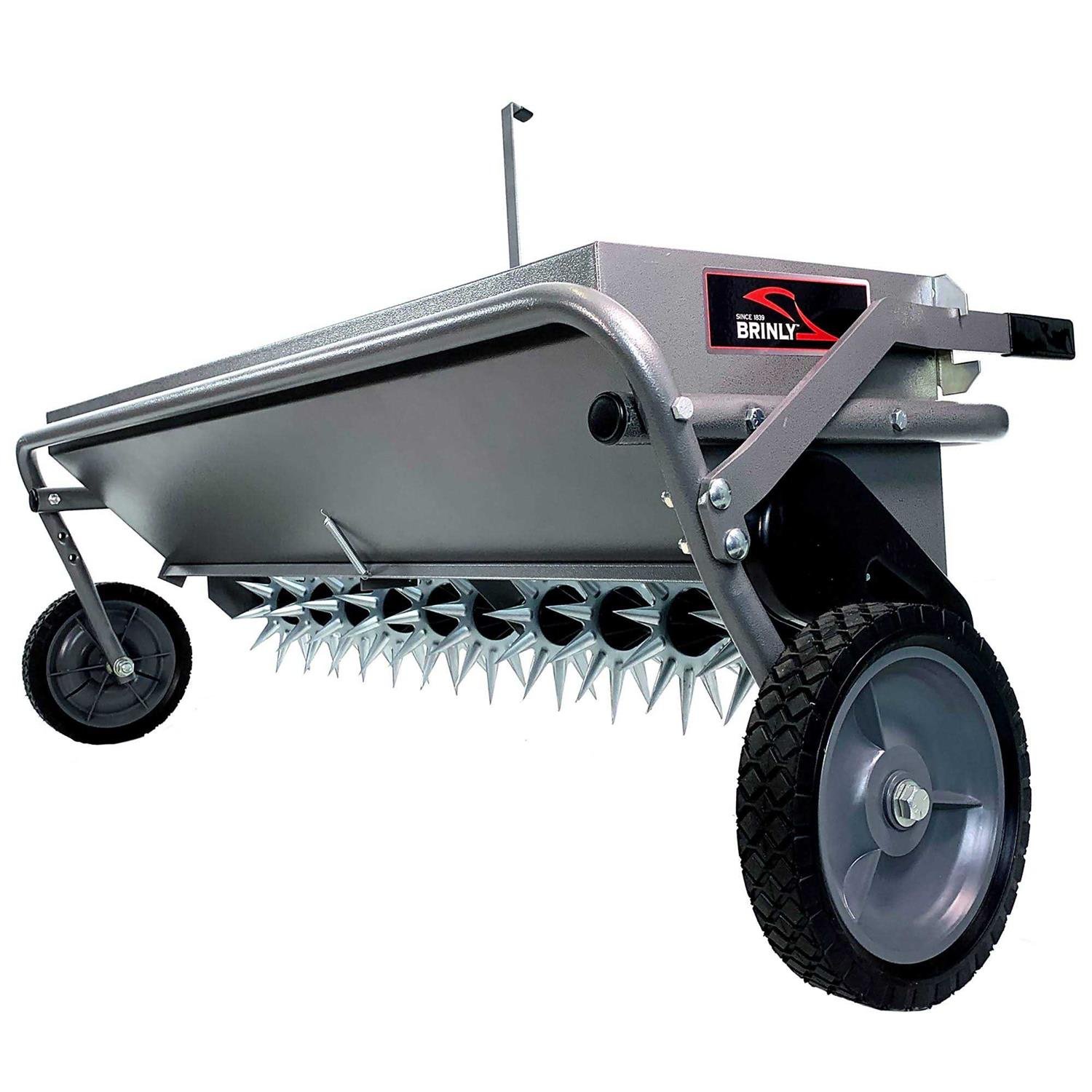 58C043F9-2A13-CE33-EFB2-FCB62A59AD60.jpg Brinly-hardy Brinly 40inch Combination Aerator Spreader AS2-40BH-S - Image 1