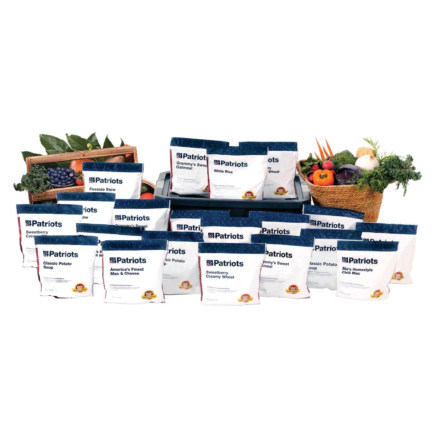 5D7E6B0C-4779-8FD3-F420-F4E36EC1E46B.jpg 4Patriots 4-Week Emergency Food Supply Survival Kit - Image 1