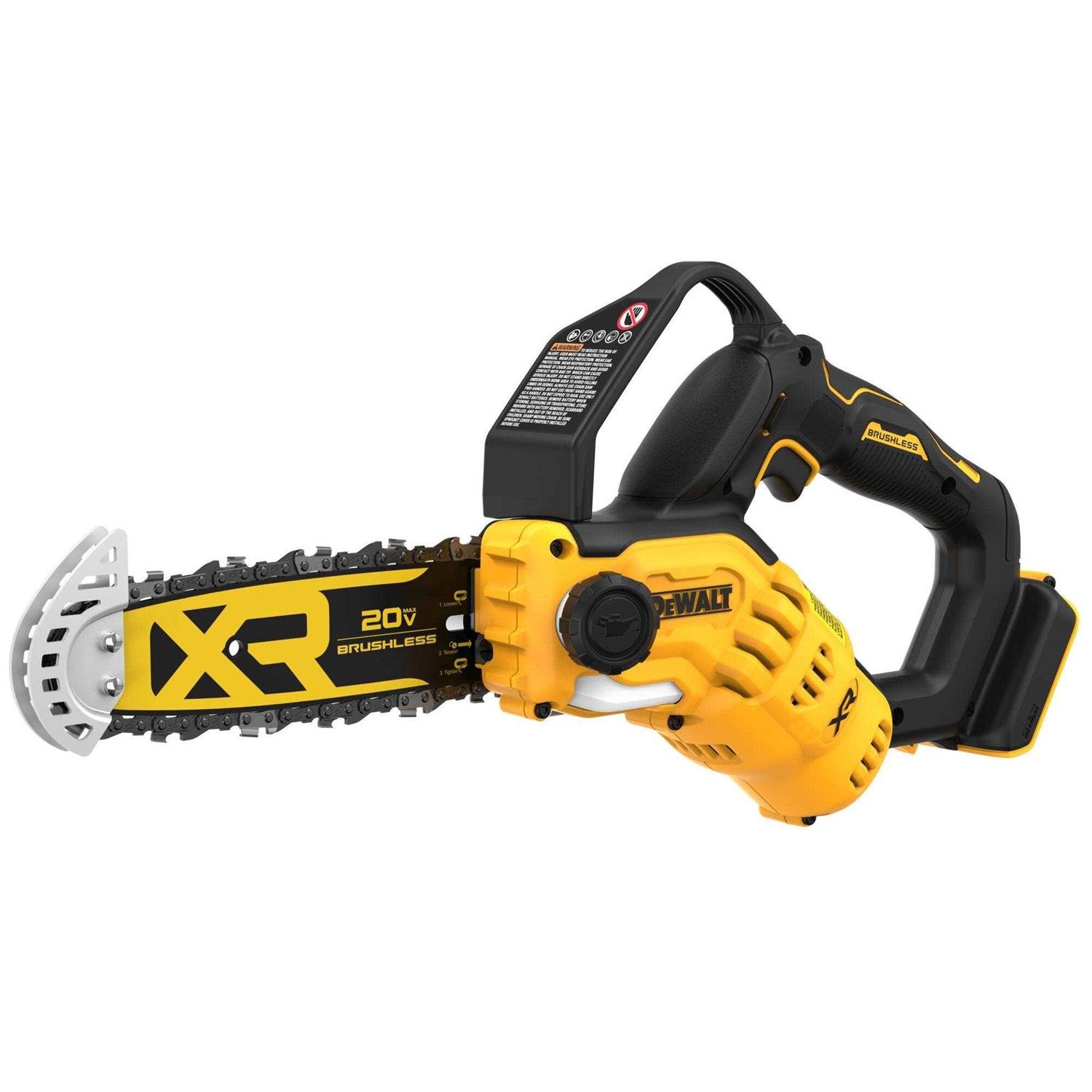 6D2731ED-31C0-36A8-AA32-F96744B84C34.jpg DEWALT 20V MAX 8-in. Brushless Cordless Pruning Chainsaw DCCS623B - Image 1