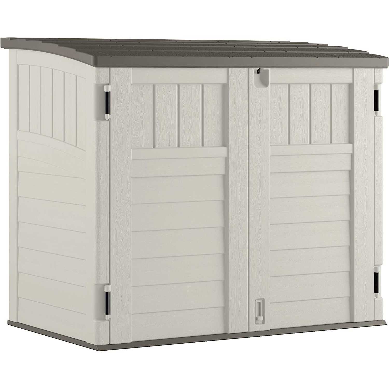 6F2B202E-6B19-6613-B770-1701DBC3CA66.jpg Suncast BMS2500 Horizontal Storage Shed - Image 1