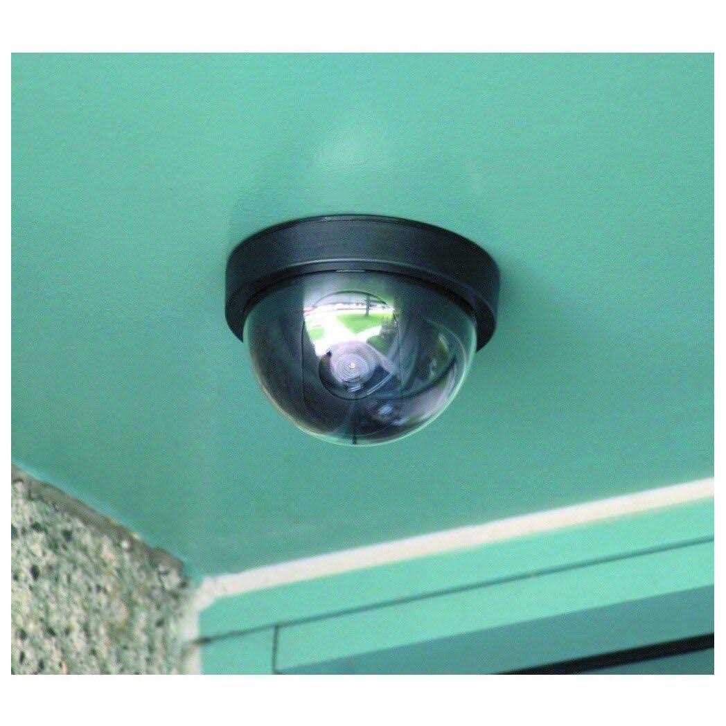 71BDD7E9-910D-23D5-08B9-2C0AF01BCD86.jpg Bunker Hill Security Imitation Dome Security Camera with LED - Image 1