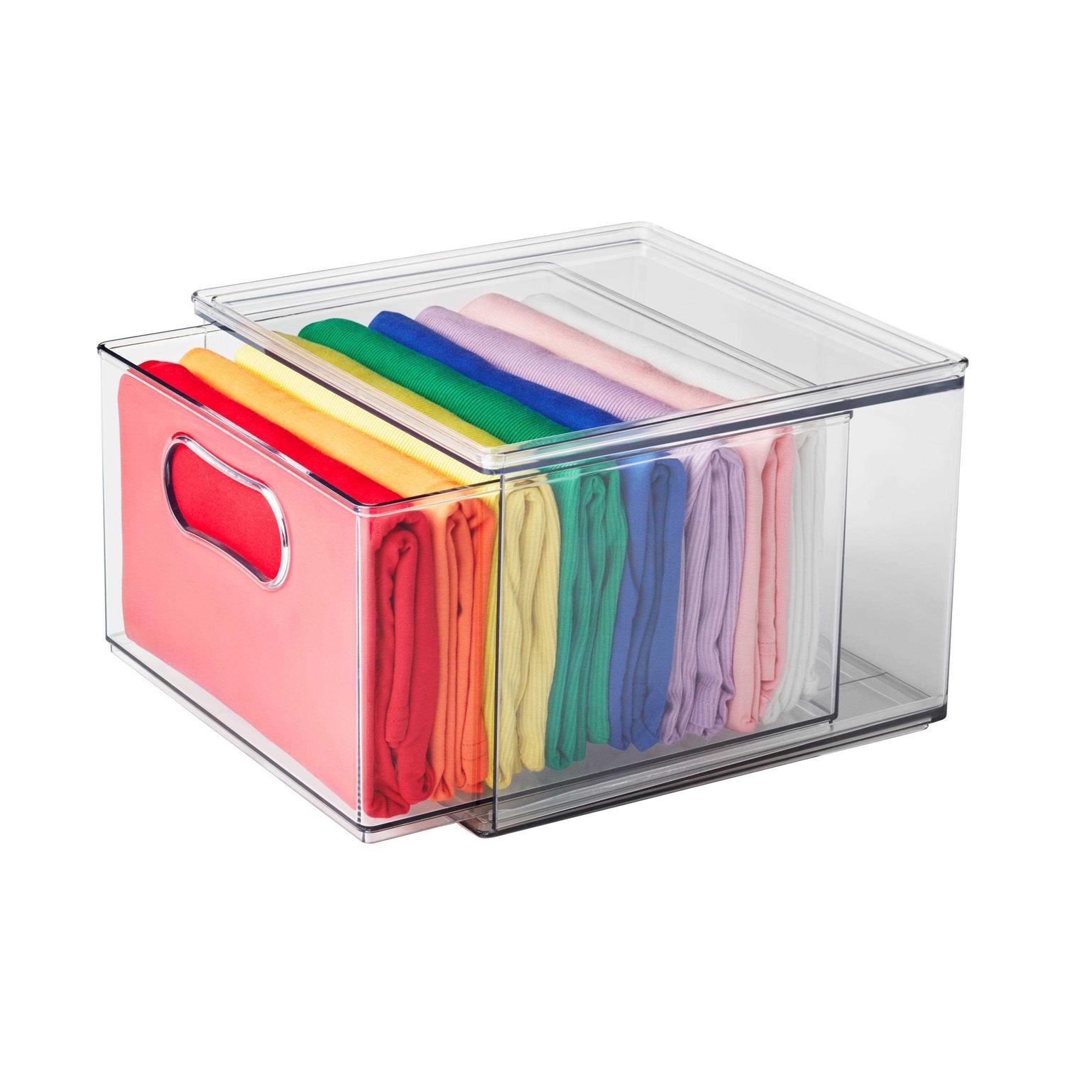 7C9AE073-F451-C305-55FA-FA56C35F51D0.jpg The Home Edit Clear Plastic Large Drawer - Image 1