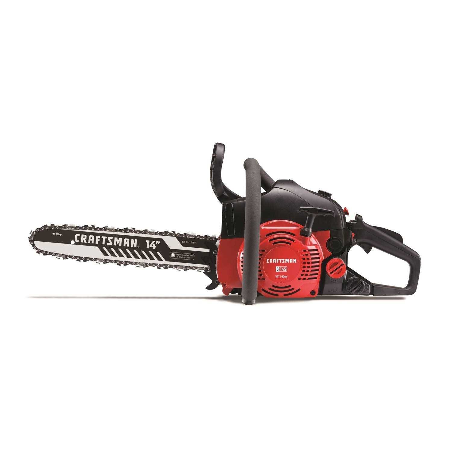 7FEFA98B-FB6E-7BDE-61BD-ECF94ADF3CFC.jpg Craftsman S145 42-cc 2-Cycle 14-in Gas Chainsaw - Image 1