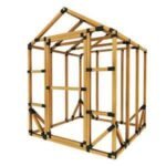 10 ft. W x 20 ft. D Custom DIY Greenhouse Kit by E-Z Frames - Image 3
