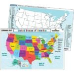 Teacher Created Resources Colorful United States of America Map Chart - Image 4