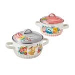 The Pioneer Woman Sweet Romance Enamel on Steel Mini Dutch Oven with Lid