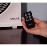 Cascade Capri 12 Portable 4-Speed Fan withRemote Control - Image 4