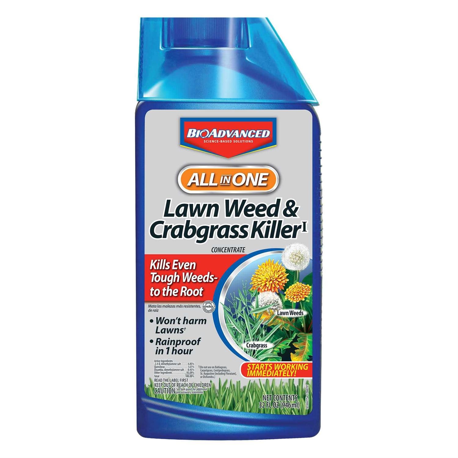 8E709EA6-8D66-00DB-730A-5A44CCBDCC19.jpg BioAdvanced All-In-One Lawn Weed & Crabgrass Killer - Image 1