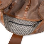 The Oxford Duffel Bag | Chocolate Brown - Image 2