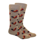 Brown Dog Socks | Rooster - Khaki