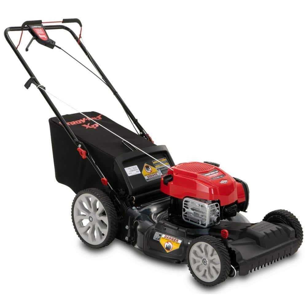 9E5CF3D9-AE16-FF37-E7EC-AF648DBF55F5.jpg Troy-Bilt TB230B XP 163cc Briggs 21-inch FWD Self-Propelled Mower 12AVB2R3766 - Image 1