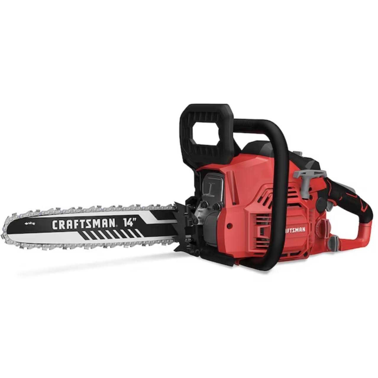 9FF057C5-11FA-04E7-38D2-F343089D1BFF.jpg CRAFTSMAN S1450 42-cc 2-cycle 14-in Gas Chainsaw CMXGSAMY42N4 - Image 1
