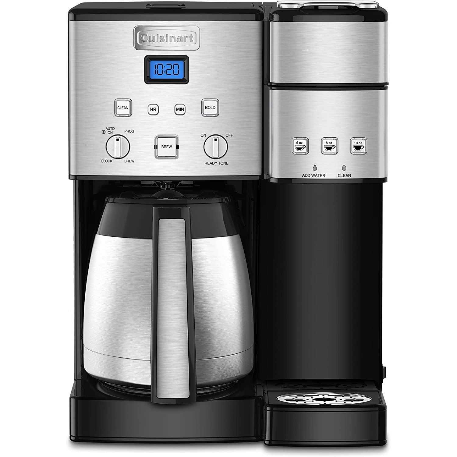 A7D3C610-9CE2-6503-ED2A-12108C823DFD.jpg Cuisinart Coffee Center 10-Cup Thermal Coffeemaker and Single Serve Brewer - Image 1