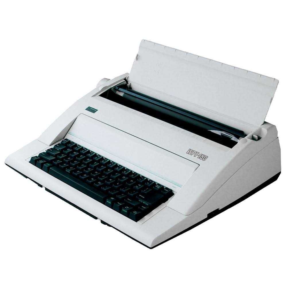 B508D8F1-94CA-A763-5F67-E16F3D2A0A62.jpg Nakajima WPT 150 Electronic Typewriter - Image 1