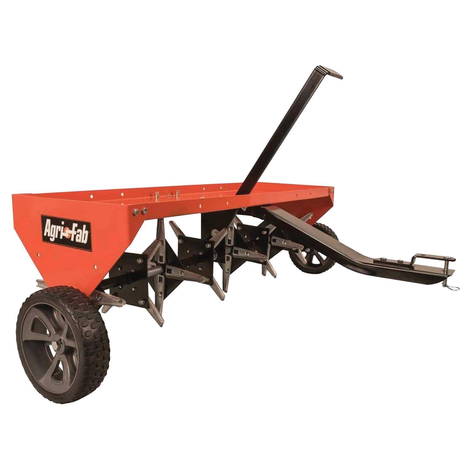 B92E558D-EF4D-5769-F6FA-65103694FE63.jpg Agri-Fab 48-in Plug Lawn Aerator 45-0299 - Image 1