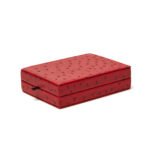 Paige Poker Card Set | Red Ostrich - Image 2