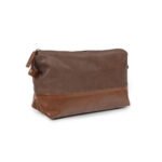 The Oxford Toiletry Bag | Chocolate Brown - Image 3