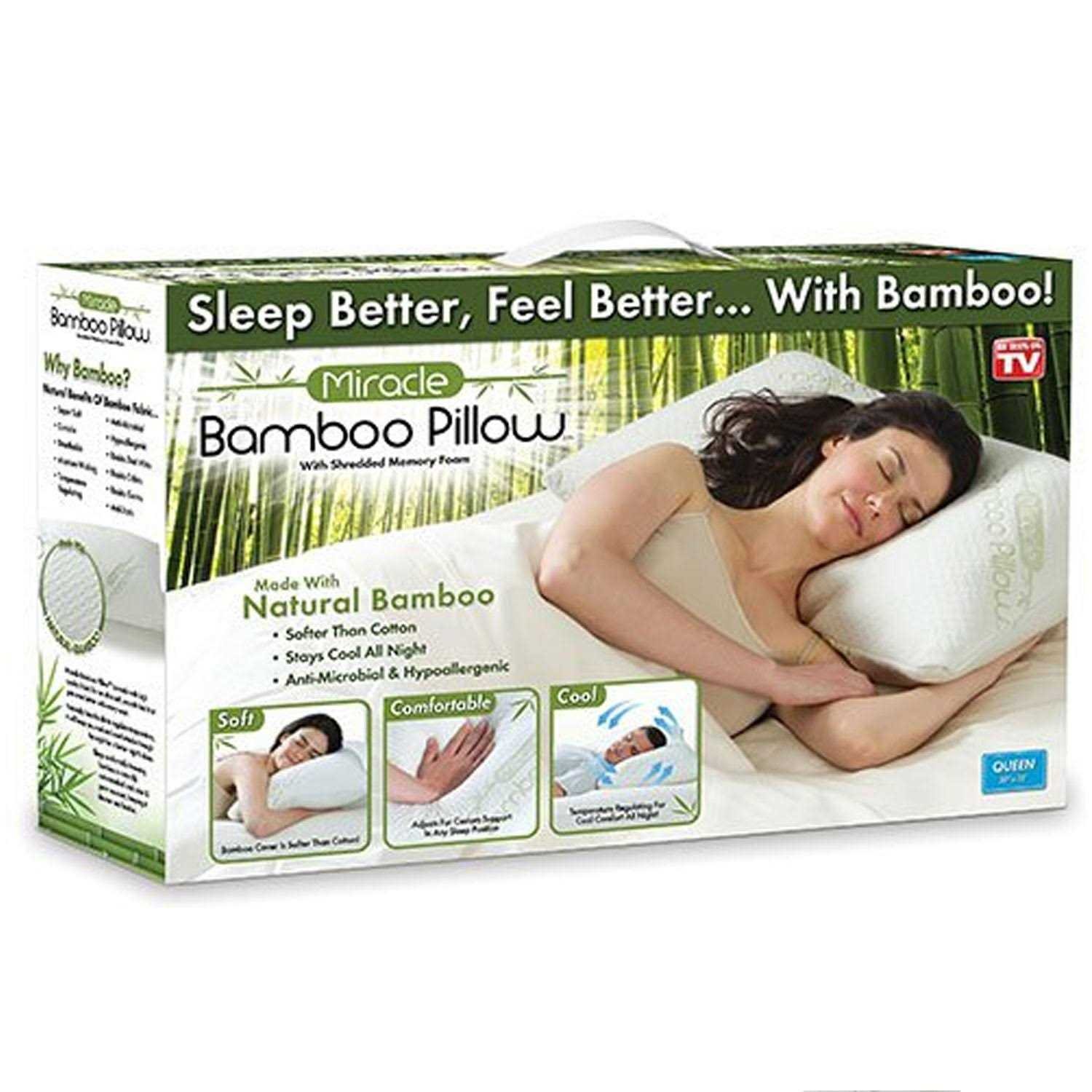 D1D52236-909E-5B64-9683-1F72284222C3.jpg Miracle Bamboo Pillow - Image 1