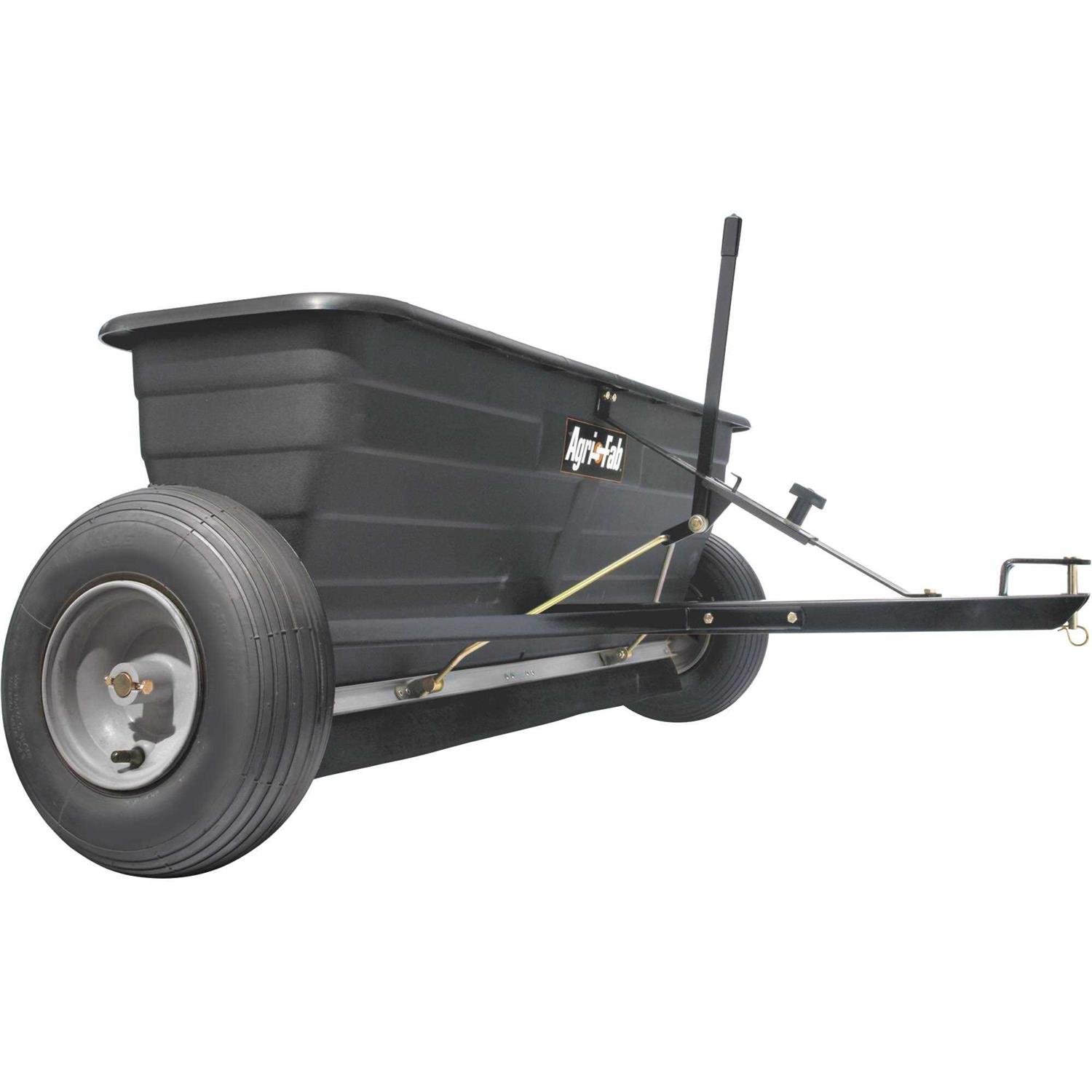 D28A08A4-E146-AE0C-E4B1-09FB436B616F.jpg Agri-Fab 175 lb Tow Behind Drop Spreader 45-0288 - Image 1