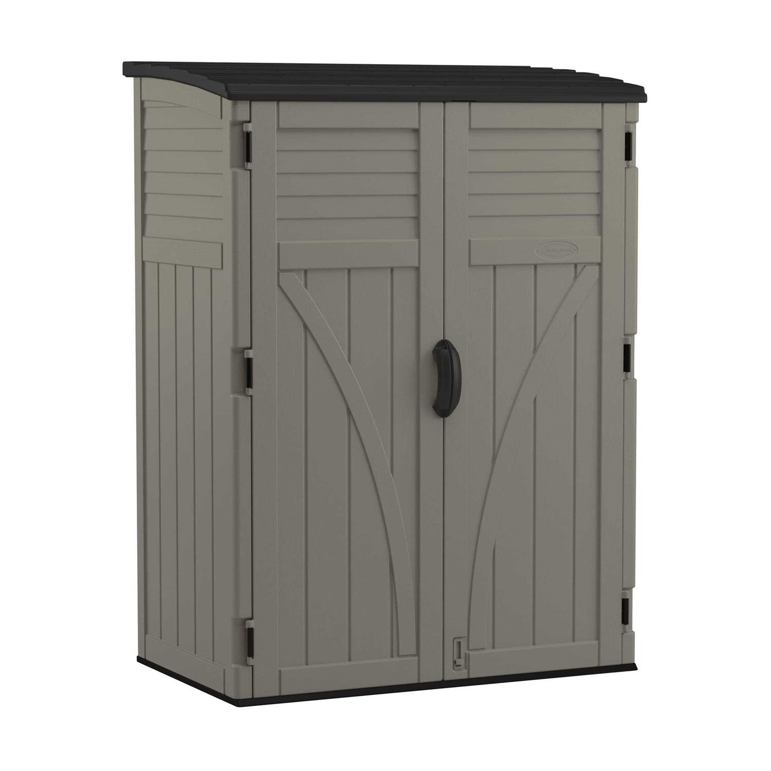E50478C8-E1B0-2E59-AD03-B2E5E90080CF.jpg Suncast Vertical Storage Shed - Image 1