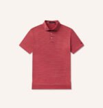 Newcastle Stripe Featherlight Polo- Rhubarb - Image 3