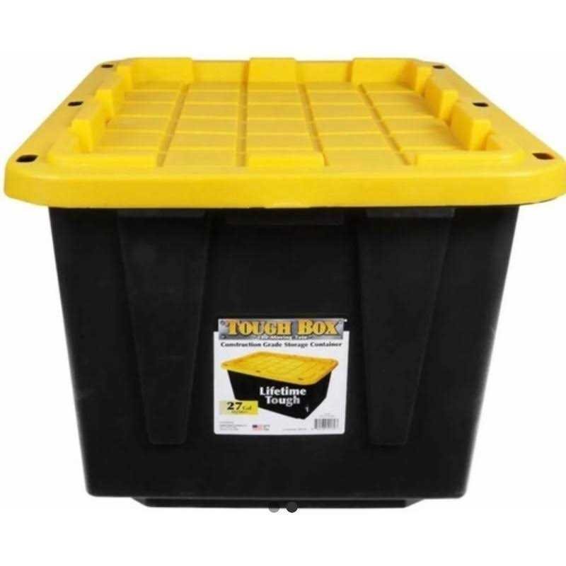 E5D6911C-68FE-29F0-8C8C-14F47FB3A7F7.jpg Tough Box 27-Gallon Storage Tote - Image 1