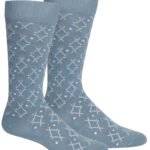 Brown Dog Socks | Lattice Club - Bluestone