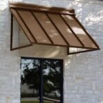 Awntech 8 ft. Houstonian Metal Standing Seam Awning - Image 2