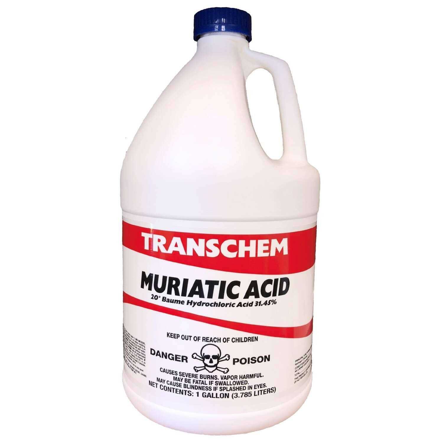 F1A25809-37B7-DDC2-E066-82BA7EC7ED4E.jpg Transchem Muriatic Acid -1 Gallon - Image 1