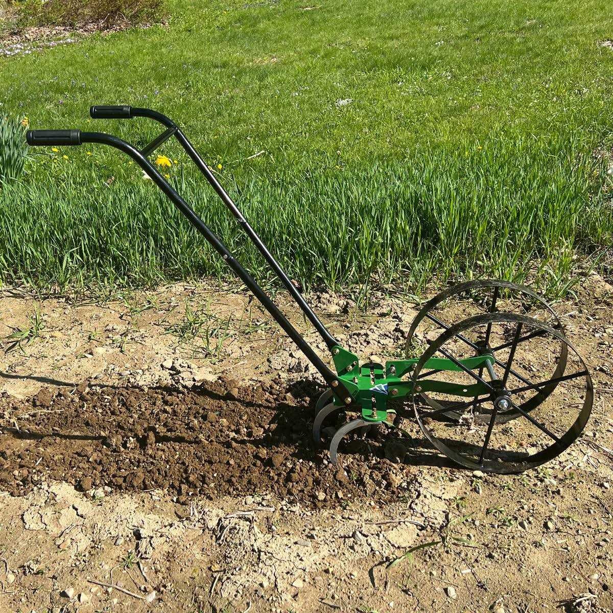 F465D247-6994-7E85-2189-1EAE00C4AD5E.jpg AgTec Double Wheel Hoe Cultivator - Image 1