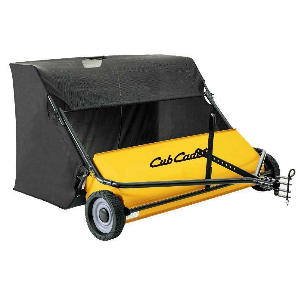 FA3FA528-7698-B4EC-BBC3-5E92954BDB75.jpg Cub Cadet 50 in. Lawn Sweeper - Image 1