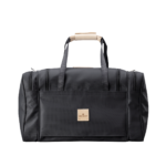 Jon Hart Medium Square Duffle | Black Coated Canvas - Image 2