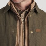 Bishop Rugged Canvas Jacket / Dark Olive - Image 3